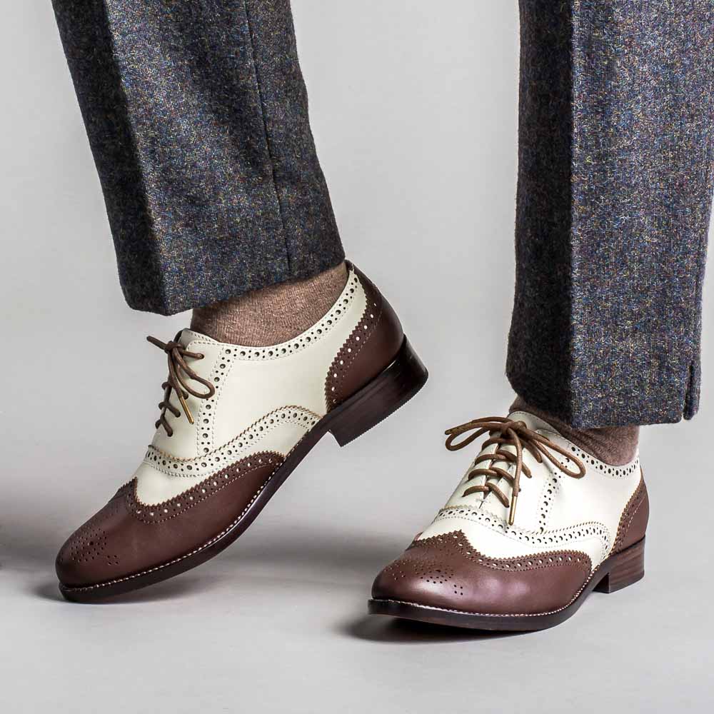 Vintage spectator shoes online
