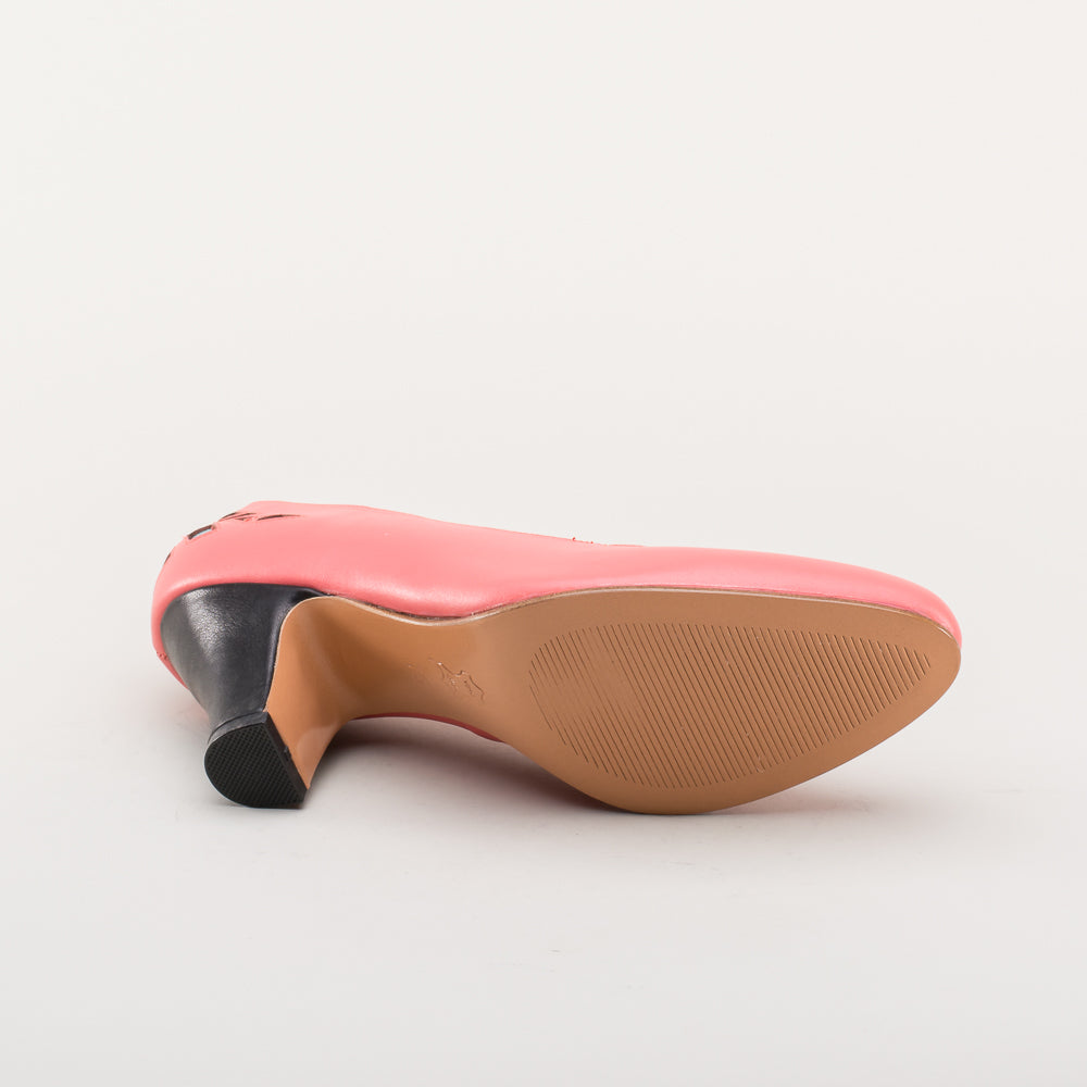 Coral pink heels store