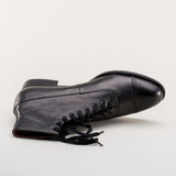 Noble Men's Vintage Lace-Up Boots (Black)