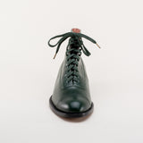 Noble Men's Vintage Lace-Up Boots (Green)