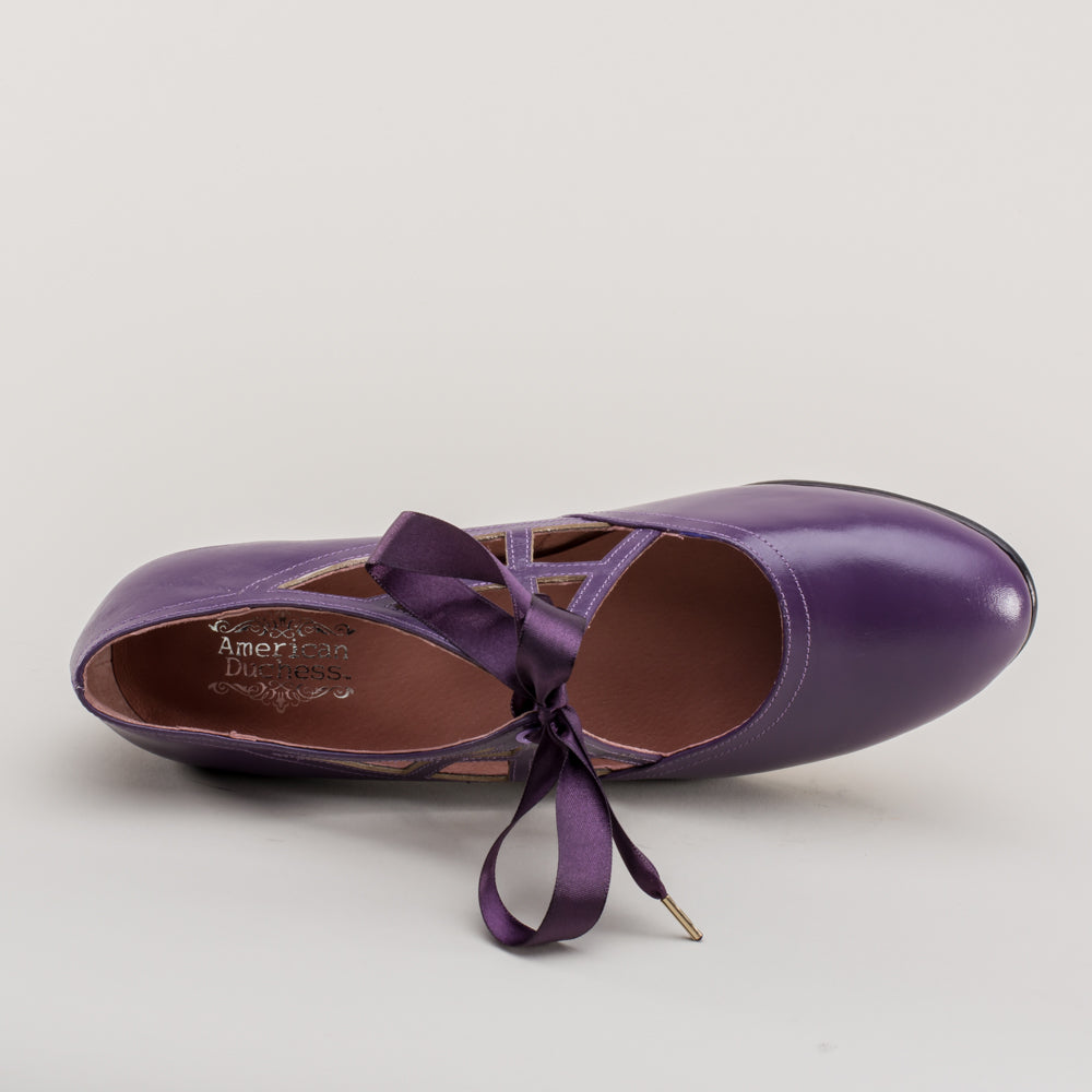 Purple vintage shoes cheap