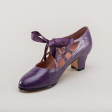 Parker Vintage Spiderweb Pumps (Purple)