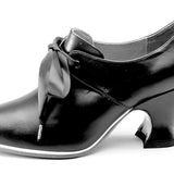 Pompadour 18th Century Leather Shoes (Black)