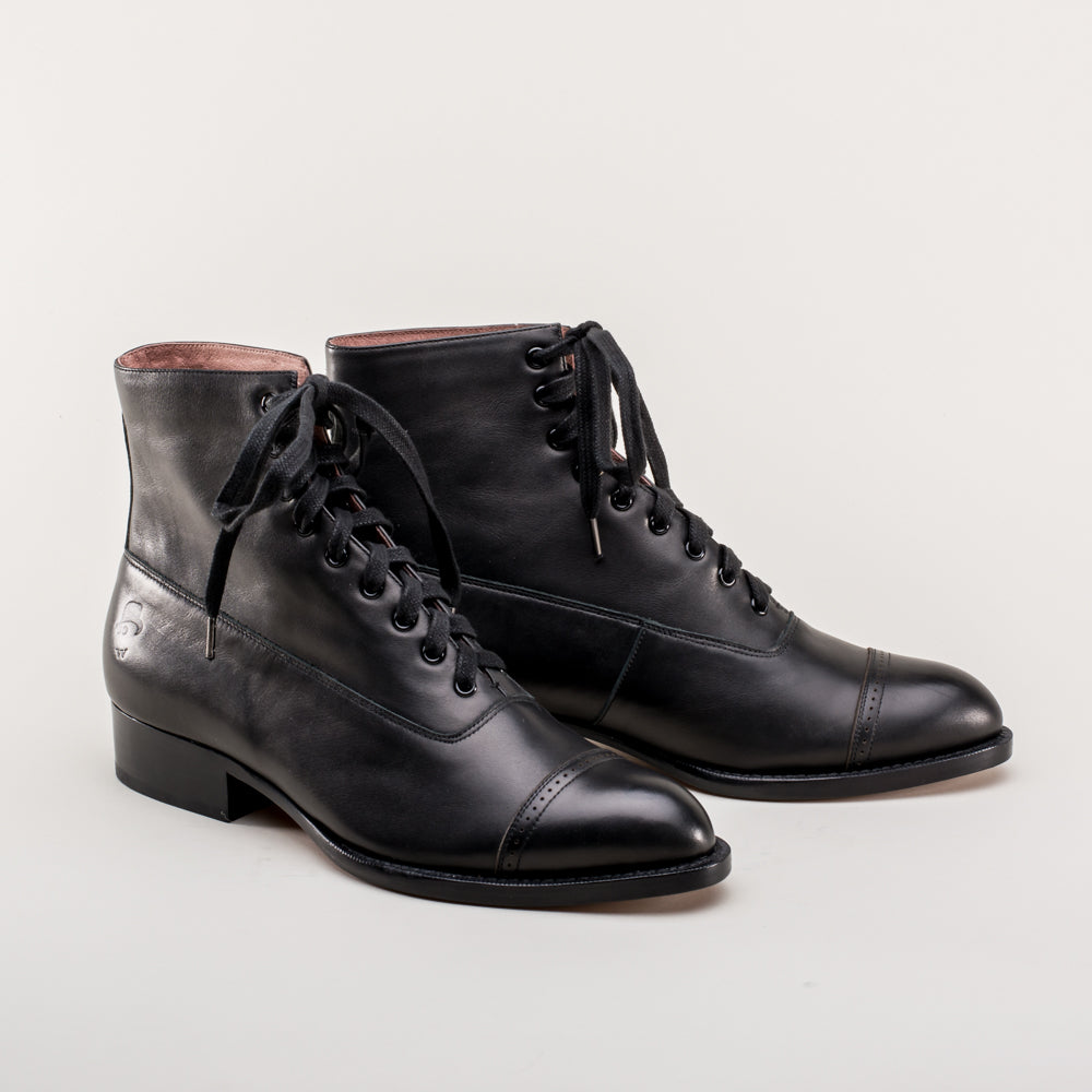 Victorian style mens boots cheap