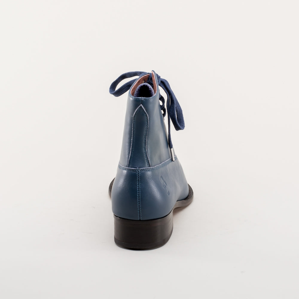 Blue on sale shoe boots