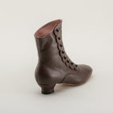 Renoir Victorian Button Boots (Brown)