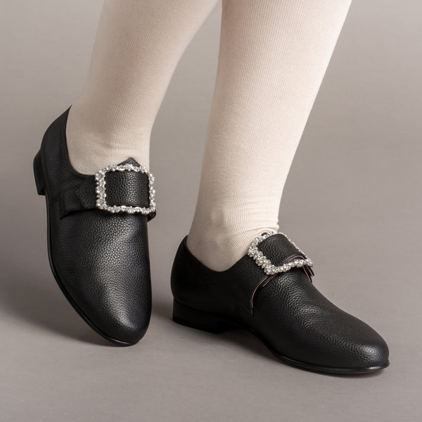 Schuyler 18th Century Shoes (Black) – American Duchess