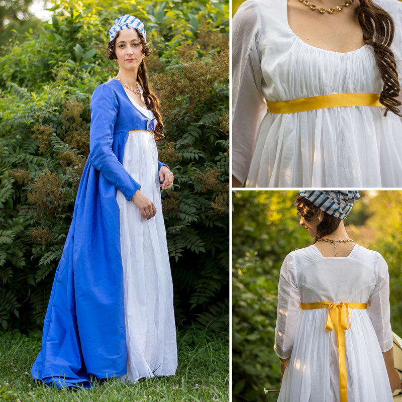 Custom Made Regency Dress Inspired by 19th Century Author Jane  Etsy