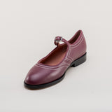 Wednesday Vintage Mary Jane Shoes (Merlot)