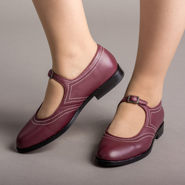 Women's t strap mary jane best sale flats